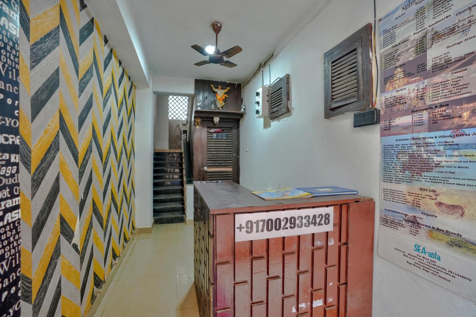 Hotel Salty Waves Baga Buitenkant foto